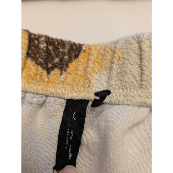 Urban Outfitters Out From Under Sunflower Print Lounge‎ Mini Shorts - Picture 4 of 5